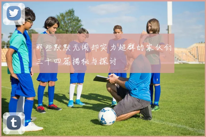 那些默默无闻却实力超群的家伙们三十四篇揭秘与探讨